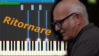 Ludovico Einaudi Ritornare piano tutorial Refreshed version [upl. by Gomez852]