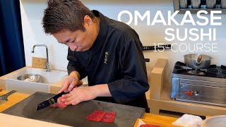 Incredible 8Counter Seat Sushi Omakase At A Cosy amp Serene Space  Sushi Wada  Vlog  4K [upl. by Kimbell]