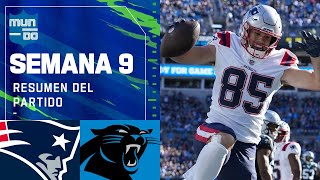 New England Patriots vs Carolina Panthers  Semana 9 2021 NFL Game Highlights [upl. by Jezebel]