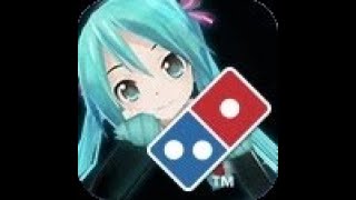 I got Dominos App Feat Hatsune Miku on my old iPod Touch [upl. by Oirromed63]