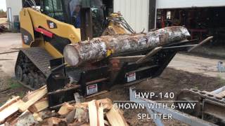 Firewood Processor  Halverson HWP140 [upl. by Eeslehc]