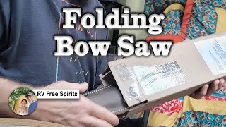 AGAWA  BOREAL21 Backwoods Kit  Folding Bow Saw [upl. by Burrow]