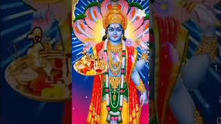 Vishnu bhagwan ki aarti 🙏🙏 Om Jay Jagdish hare [upl. by Anaerdna620]