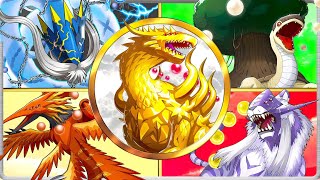 What Are The Digimon Sovereigns FULL Evolution Lines [upl. by Aidnyc]