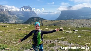 BFV  Glacier National Park Day 3  Highline Trail Preview and Hidden Lake [upl. by Bravar]