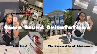 College Orientation Vlog  Life Update ★  Bama Bound  College Diaries Ep 1 [upl. by Baalman]