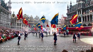 Part 3 Ommegang 2024 Brussels Flag [upl. by Fablan]