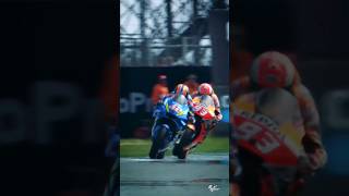 motogp moment  ketika suzuki di puncak performa nya  alexrins marcmarquez [upl. by Lletnwahs]