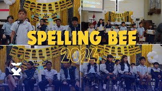 Spelling Bee 2024  International Christian School of Lima [upl. by Ydnir]