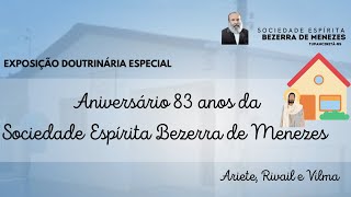 LIVE ESPECIAL ANIVERSÁRIO 83 ANOS SEBM [upl. by Kemble]