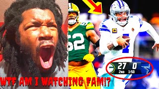 COWBOYS VS PACKERS REACTION 2024 WILDCARD DALLAS COWBOYS VS GREEN BAY PACKERS HIGHLIGHTS REACTION [upl. by Rhodes]