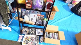 フリーマーケット出店実況！フリマの様子をお届け ナレーション付きOpened fleamarket in Japan [upl. by Nowad]