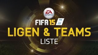 FIFA 15 All Leagues  Alle Ligen Full HD [upl. by Felty159]