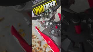 1st kick crf crf110 110 coldstart 4stroke honda dirtbike [upl. by Reklaw137]