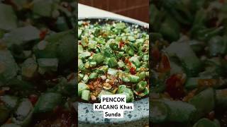 pencok kacang khas Sunda kebaikan koki cantikpencok food shorts [upl. by Atnes]