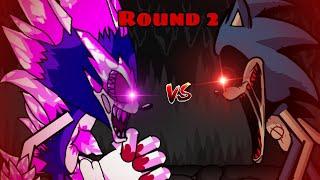 FNF Sonicexe Xenophanes Vs SonicEYX Round 2 DC2 ANIMATION [upl. by Rye]