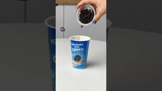 Milkshake OREO asmr unpacking milkshake oreo cookiesopening [upl. by Belac]