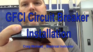 Installing a GFCI Circuit Breaker [upl. by Reeves277]