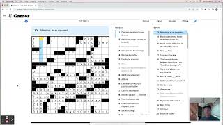 Sunday July 7th  New York Times crossword puzzle live solve [upl. by Braunstein]