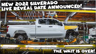 New 2022 Silverado Refresh Live Reveal Date Announced  Its Official [upl. by Letnwahs]