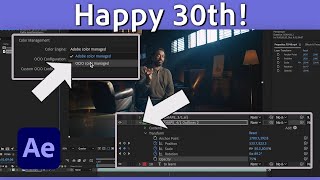 Whats New In After Effects  Happy 30th Birthday aftereffects   Adobe Video [upl. by Nerine]