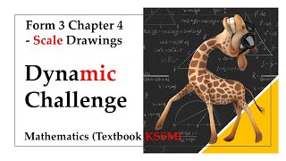 KSSM Mathematics Form 3 Chapter 4  Dynamic Challenge  Scale Drawings [upl. by Adehsor]