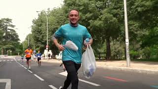 🏃Nationale  Nederlanden Plogging Tour Madrid  19 de mayo 2024 [upl. by Kursh]