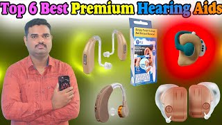 ✅ Top 6 Best Hearing Aids In India 2024 With Price Premium Hearing Aid Review amp Comparison [upl. by Ayanal272]