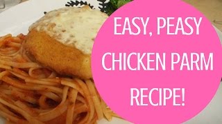 Easy Peasy Chicken Parmesan Recipe Cook With Me [upl. by Thain190]