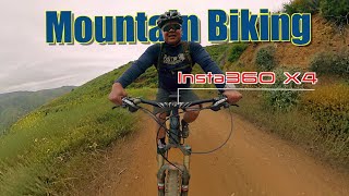 More Mountain Biking with the Insta360 X4 Pt Mugu State Park [upl. by Joete]