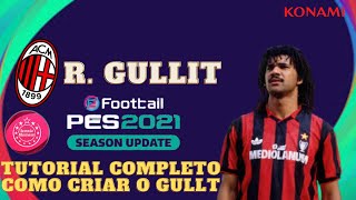 TUTORIAL COMPLETO COMO CRIAR O RGULLIT NO PES 2021 2022 2023  IRANGAMEPLAY [upl. by Marih603]