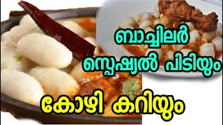 Pidi Recipe In Malayalamബാച്ചിലർ സ്പെഷ്യൽ പിടിയും കോഴി കറിയുംHow To Make Pidi In 15 Minutes [upl. by Ynehpets495]