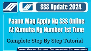 Una Mo Dapat Gawin Pag Mag Aaply Ng SSS At Kumuha ng SS Number Online For Beginners [upl. by Anatak]