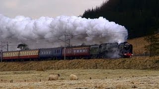 BR Standard 8 Pacific 71000 Duke Of Gloucester Blitzes Beattock Bank at 57mph 2008 [upl. by Dasha]