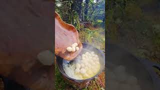 CRUNCHY Gnocchi with a Twist🔥  ASMR Cooking [upl. by Enitsirhc]