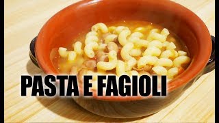 PASTA CON FAGIOLI [upl. by Drugge842]