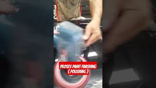 Paint finishing polishing compounding polesmobil bodyrepair automotive [upl. by Lerak]