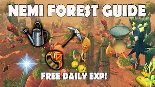 Runescape 3 Nemi Forest Guide  FREE Daily Prayer  Farming EXP [upl. by Veljkov431]