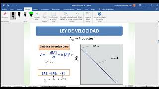 EJERCICIOS CINÉTICA QUÍMICA [upl. by Broderick]