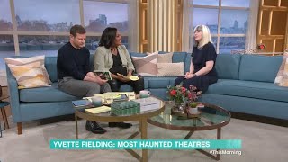 Yvette Fielding talks Most Haunted Theatres on This Morning [upl. by Kizzie]