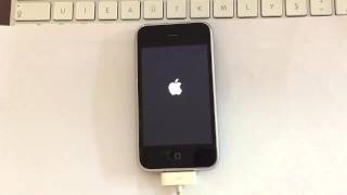 Iphone 3GS wont start up [upl. by Esorrebma]