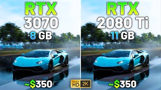 10 Games on RTX 3070 vs RTX 2080 Ti in 2023  1440p [upl. by Bilac]