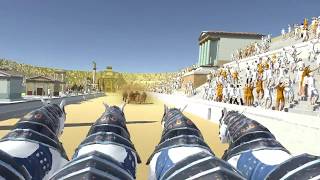 Rome Circus Maximus  Chariot Race VR [upl. by Doig162]