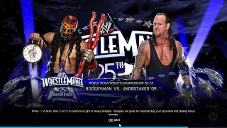 WWE 2K24 FULL MATCH — BoogeyMan Vs Undertaker — World Title Match [upl. by Doble279]