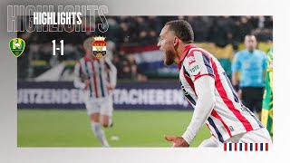 GESTREDEN  ADO Den Haag  Willem II  11 [upl. by Eikkin]