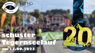 schuster Tegernseelauf Halbmarathon am 17092023 in Gmund  FullHD [upl. by Motteo]