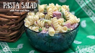 Pasta Salad with Peas and Ham [upl. by Lehcem]