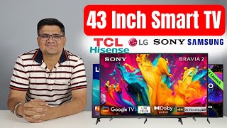 Best 43 Inch TV 2024 ⚡Best 43 inch smart tv 2024 ⚡Best LED TV 43 Inch in India 2024 [upl. by Laenahtan]