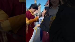 Gaston a enfin eu ces œufs  🥚 disney dlp disneylandparis gaston cosplay disneyland [upl. by Annair]