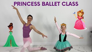 Ballet Class For Kids  Princess Ballerina Ballet For Kids Age 37 [upl. by Seuqramed264]